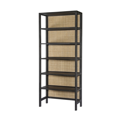 Wood & Cane Bookshelf