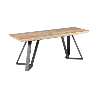 Iron & Wood Coffee Table