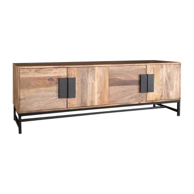 Iron & Mango Wd TV Cabinet